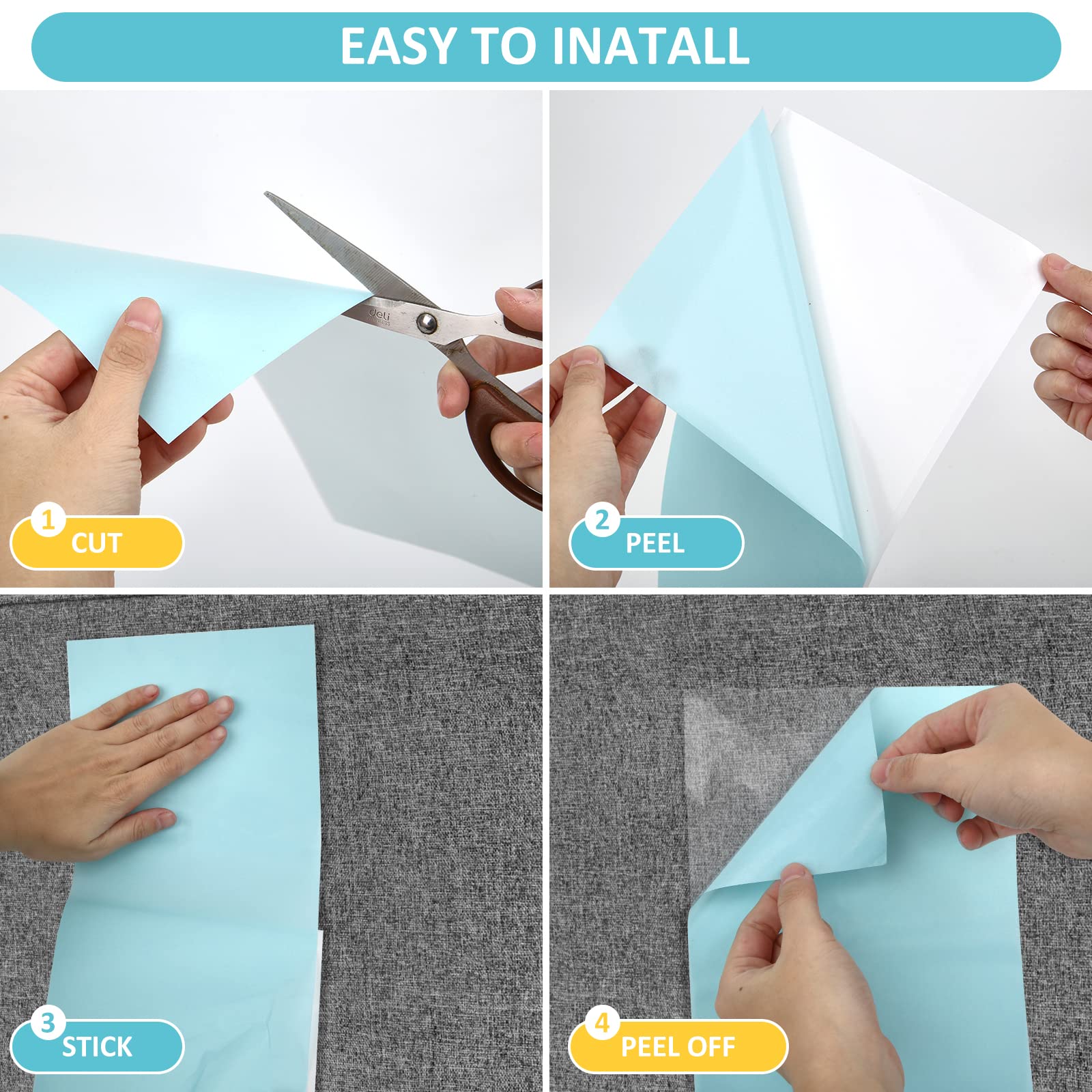HappyFreeSX training-tape installation is easy and versatile for DIY protection.