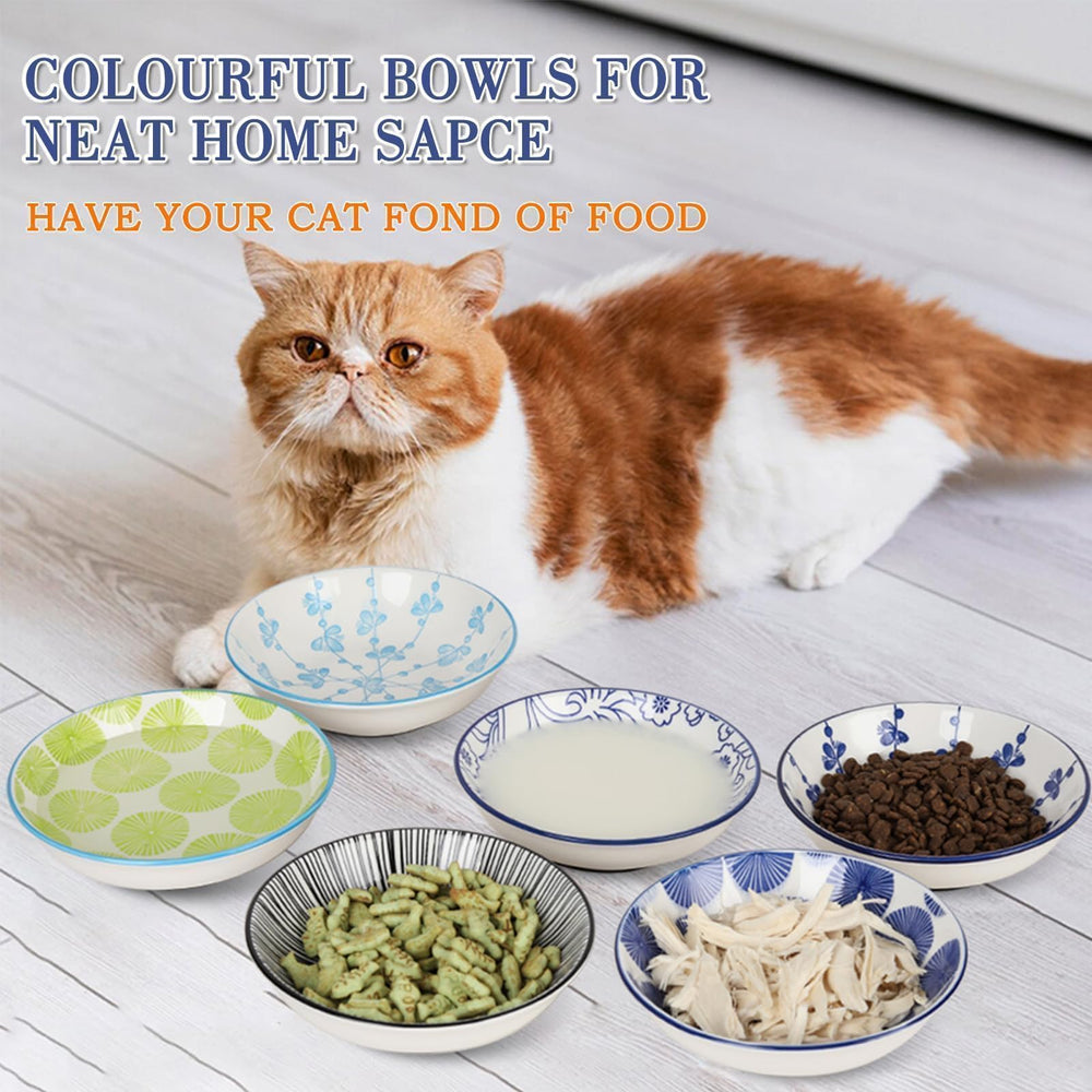 HAPPY KIT ceramic cat bowls gift-ready packaging suits cat lovers