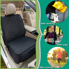 HAPYFOST front seat cover with big pocket for dog gear and accessories