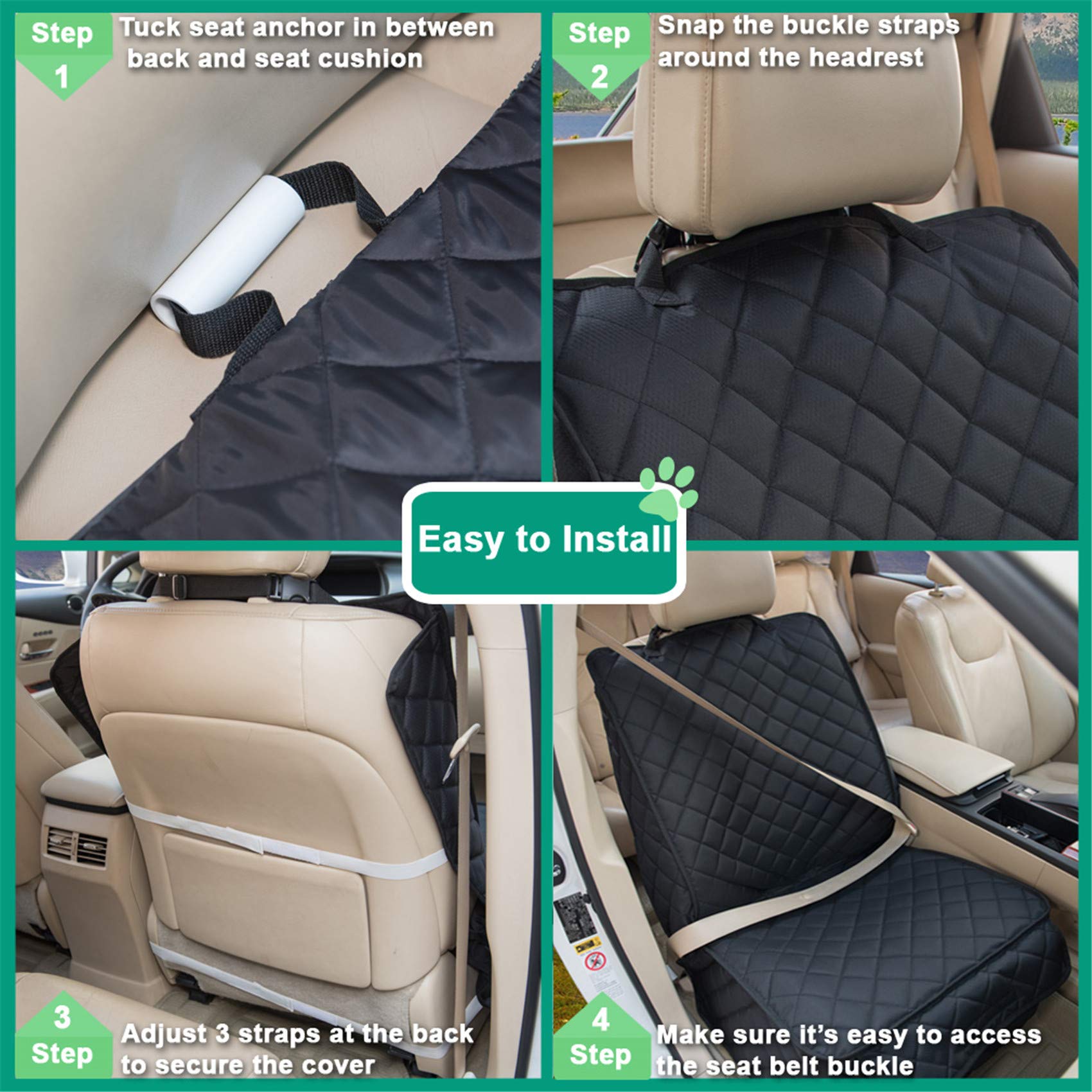 HAPYFOST easy-clean material dries fast after muddy adventures