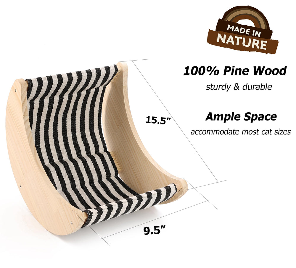 HAPYKITYS cat window perch in sunlight ready for bird watching and relaxation.