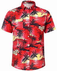 Harbyel dog shirt colorful pattern close-up for vibrant beach outings.
