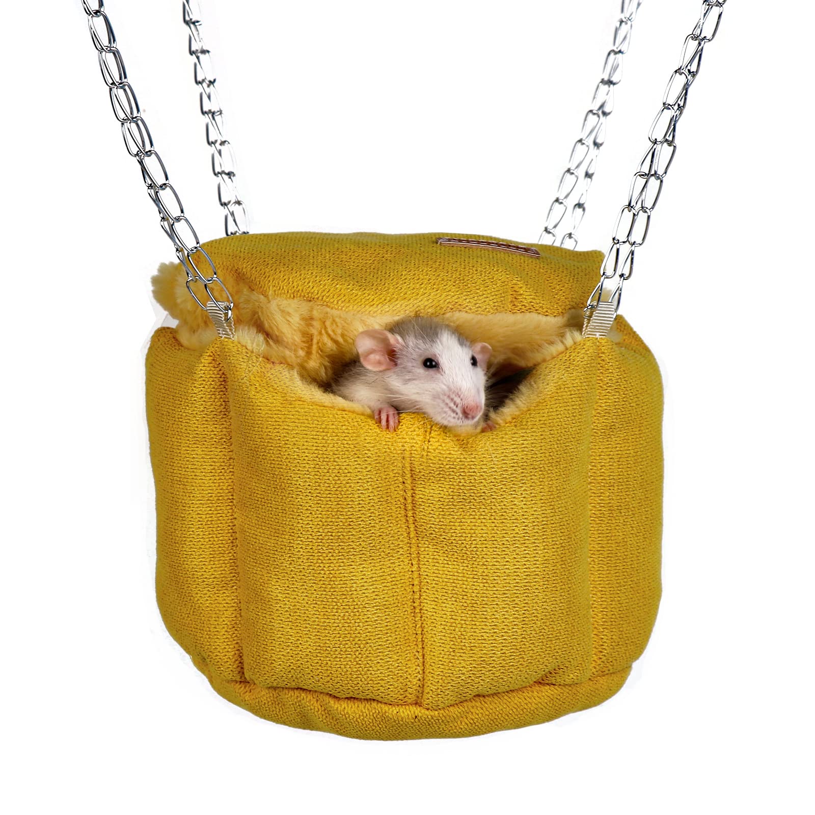 HardcorePet rat bed top view shows a cozy, observation-friendly space for your pet