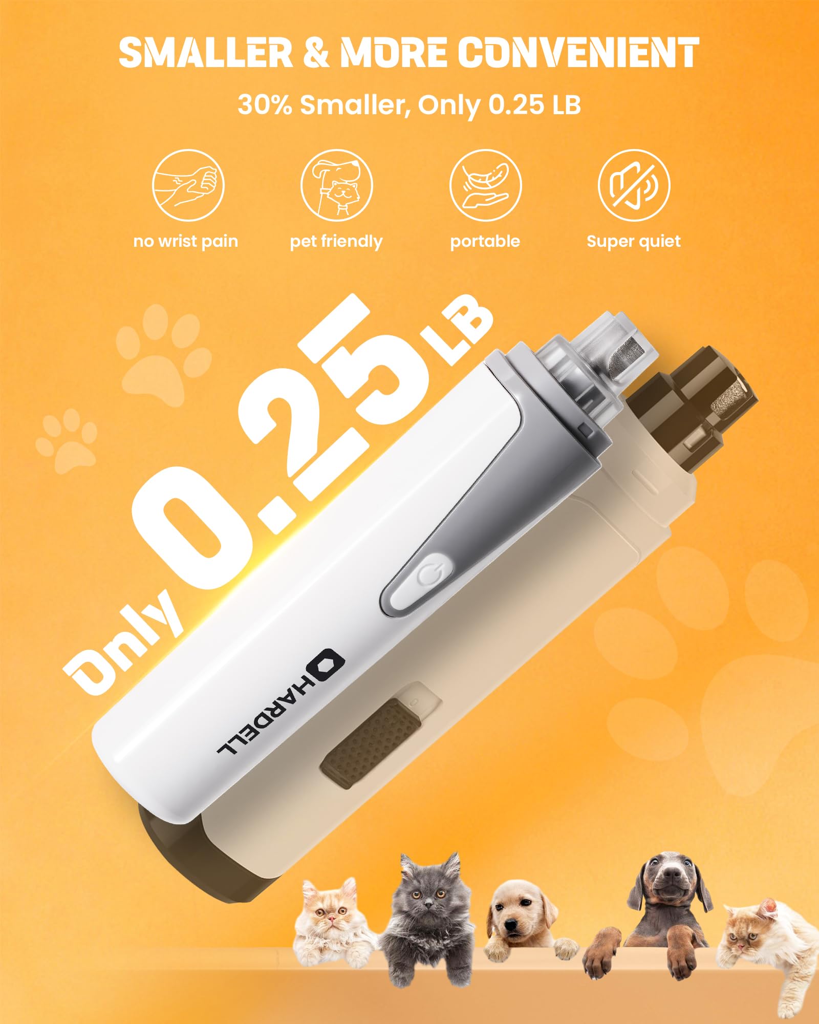HARDELL pet nail trimmer ideal for small dogs and cats at home