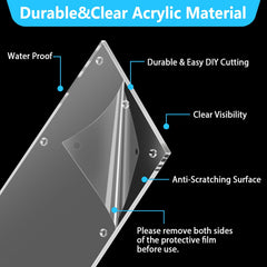 Harhana 1mm PET plastic protection resists bites from small pets.