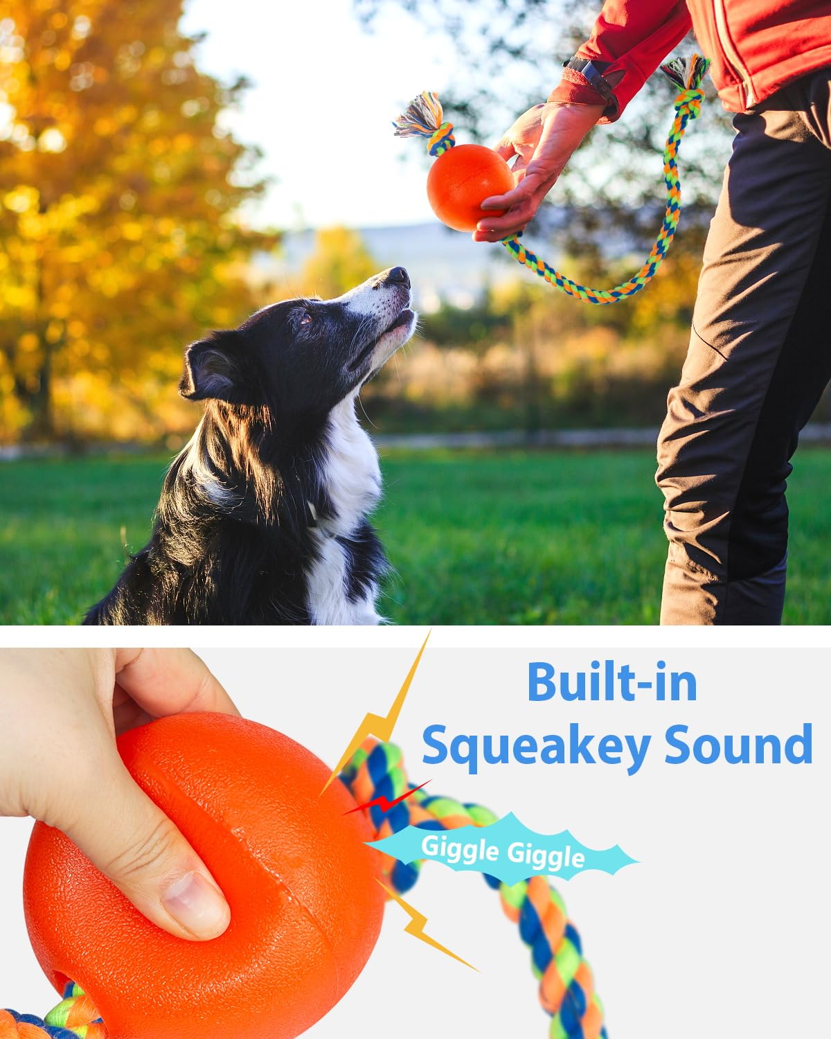 Harhana durable rubber rope texture detail for tough chewers
