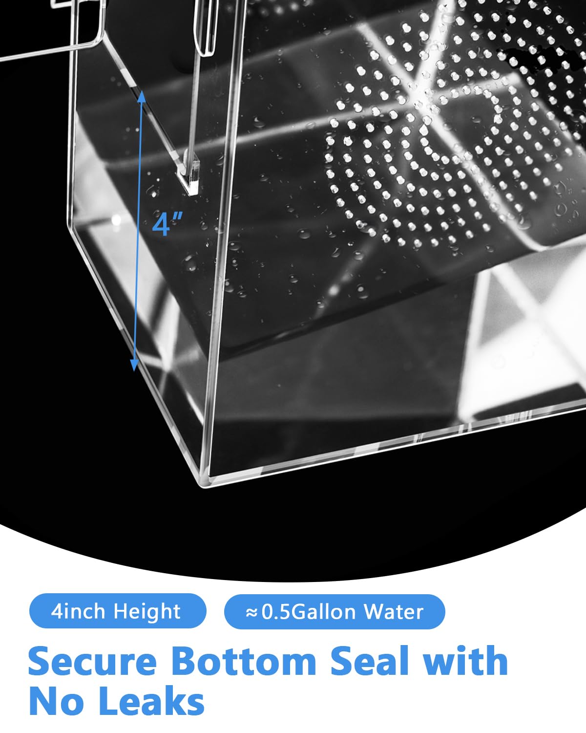 Harhana Jumping Spider Enclosure front opening door for easy access