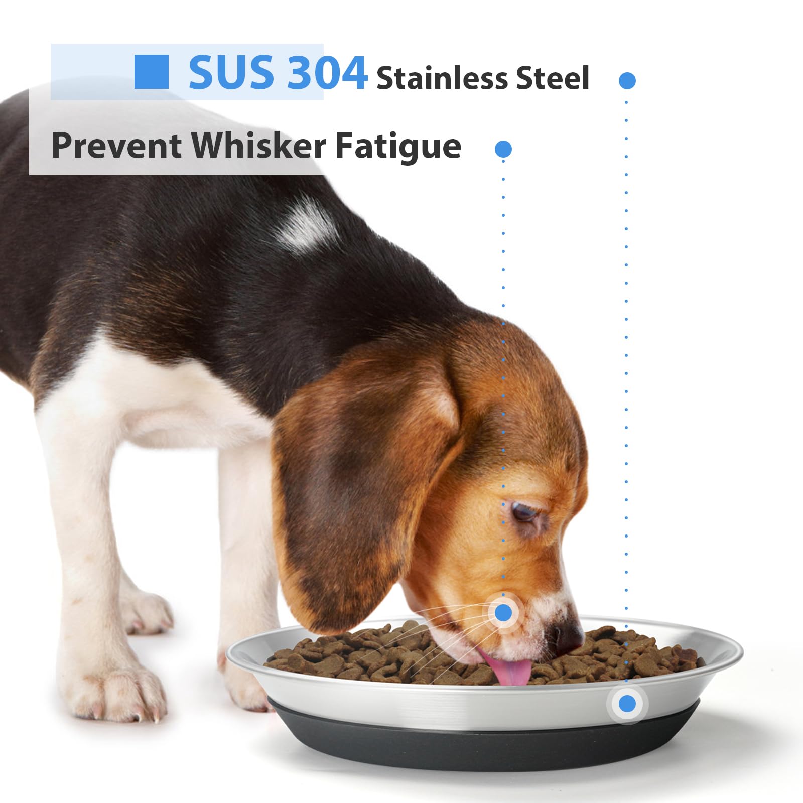 Harhana dishwasher-safe bowls offer easy cleaning after wet or dry meals.