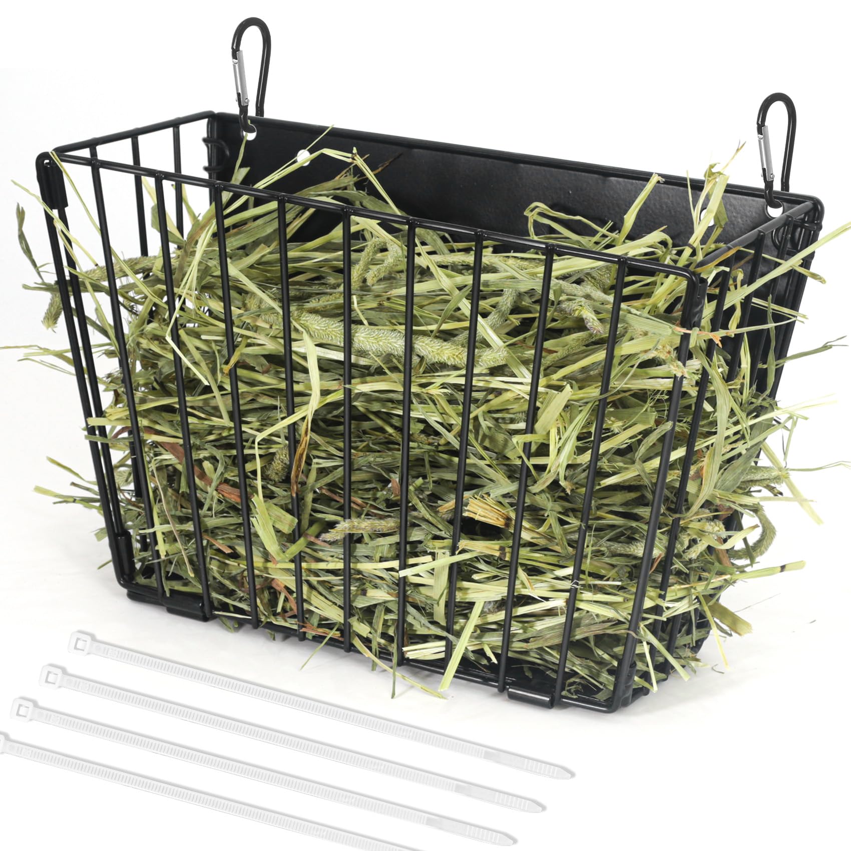 Harhana X Large Hay Feeder: rabbit narrow-gap design for safe hay access.
