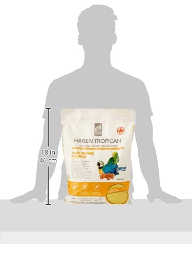 Hari Tropican baby bird food hand-feeding prep demonstrates easy mixing for caretakers