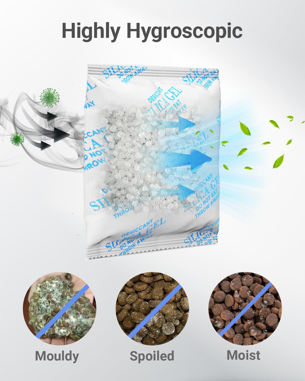 Harich CurLife keeps pet kibble dry inside automatic feeders to reduce spoilage.