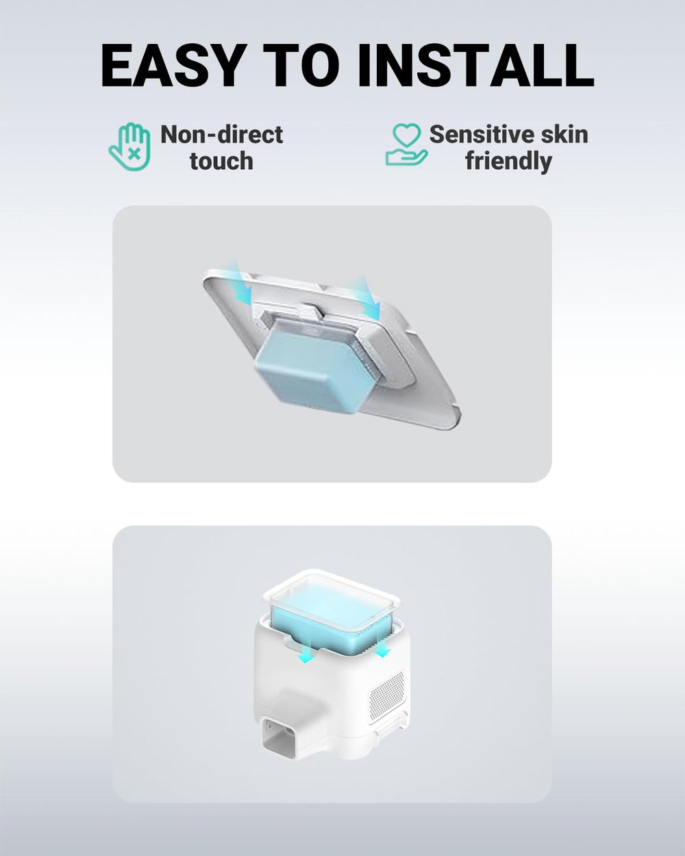 Harich CurLife N60 floral mint scent freshens air safely around the litter area.