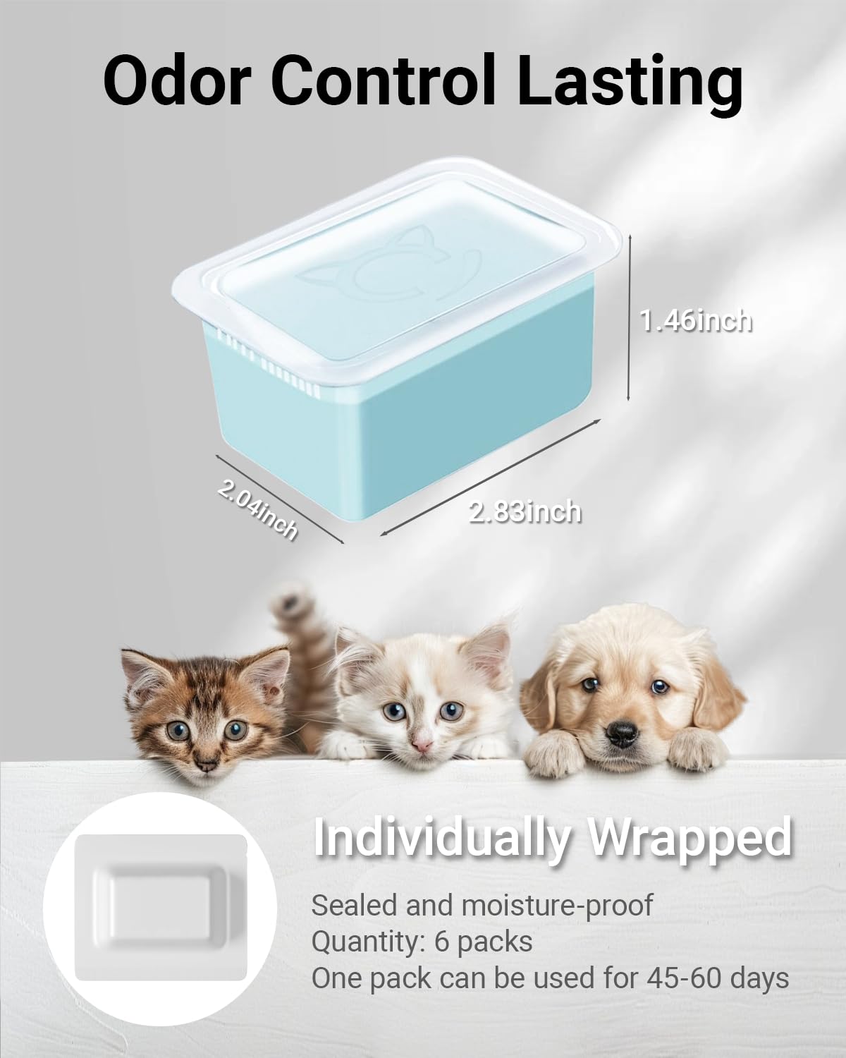 Harich CurLife N60 lasts 45–60 days per pack in active automatic boxes.