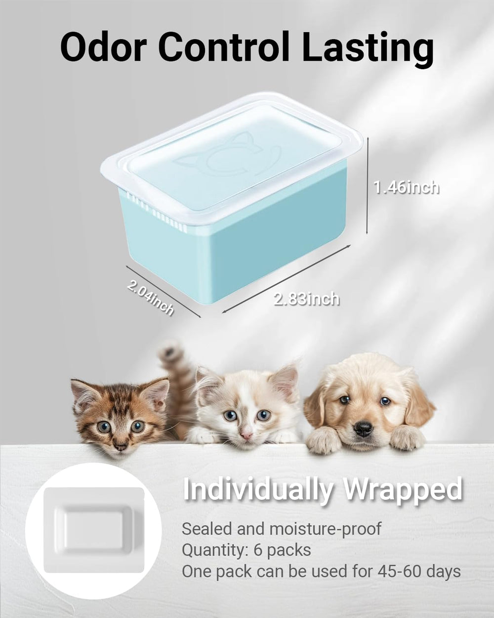 Harich CurLife N60 lasts 45–60 days per pack in active automatic boxes.