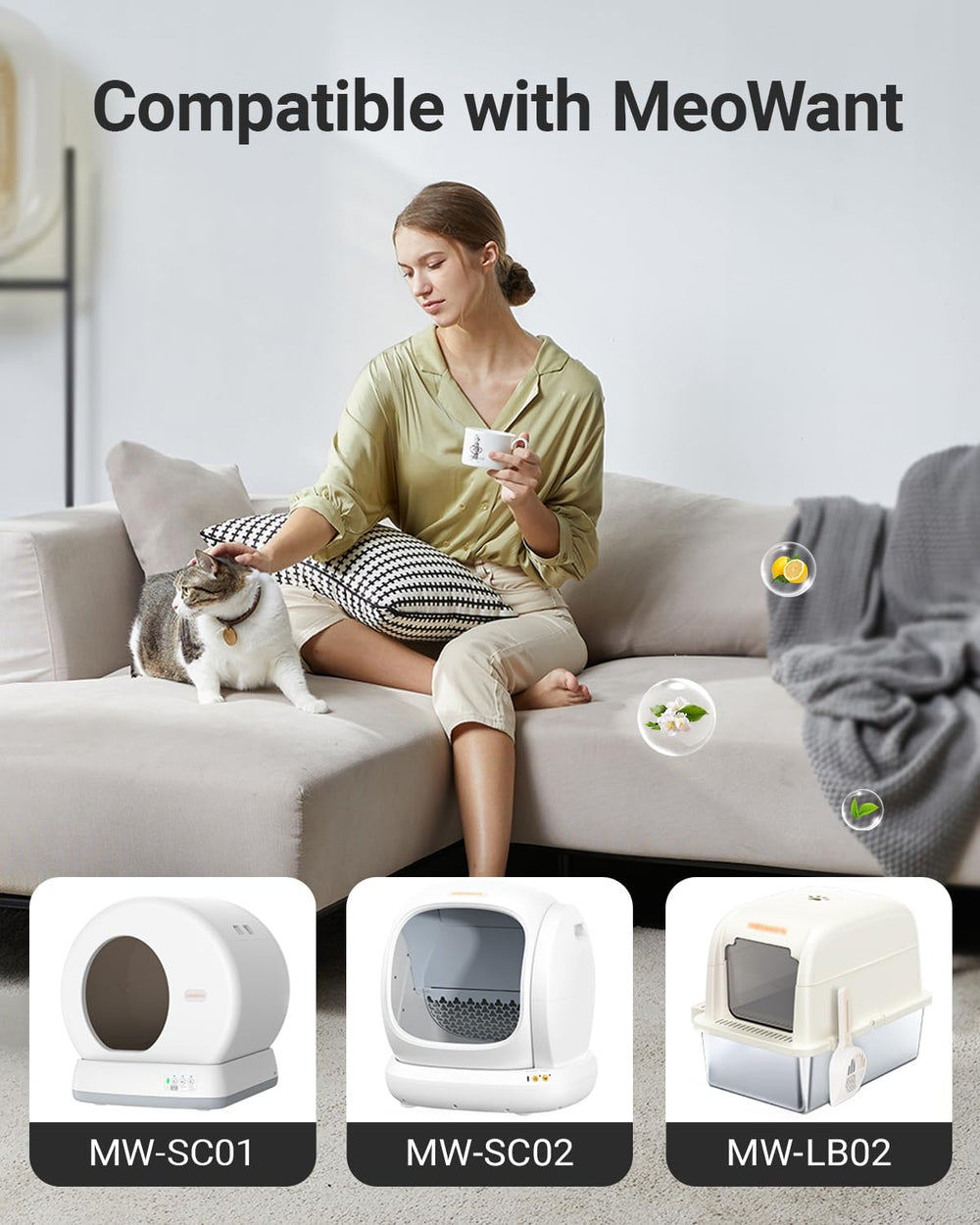 Harich CurLife safe non-toxic formula icon emphasizing pet safety.