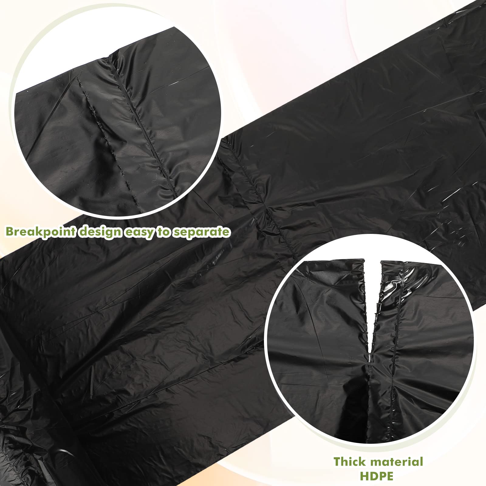 Harloon 12x8-inch bags shown in use for dogs of all sizes.