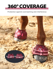 Harrison Howard bell boots exterior-stripes add durability and protection