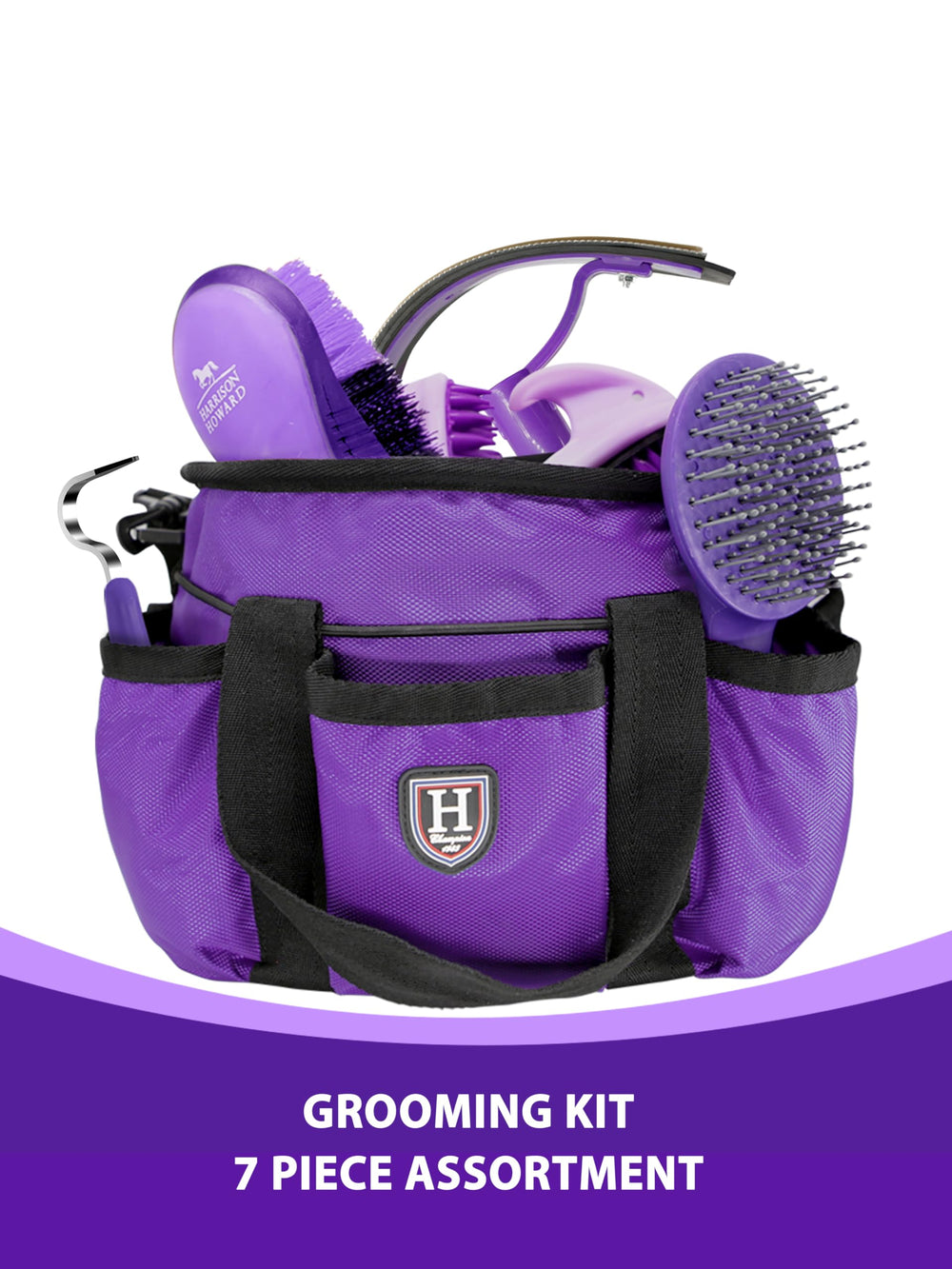 Harrison Howard large body brush clears dust and loose hair efficiently.