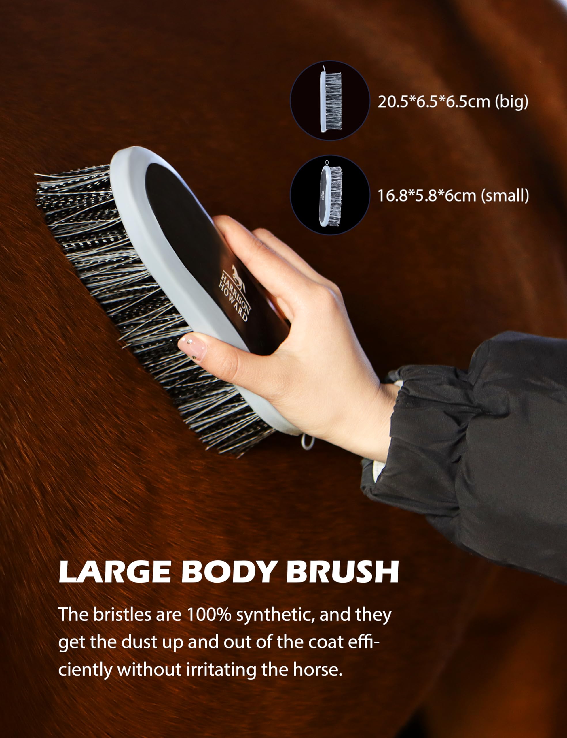 Harrison Howard soft face brush closeup for gentle cleaning of sensitive areas