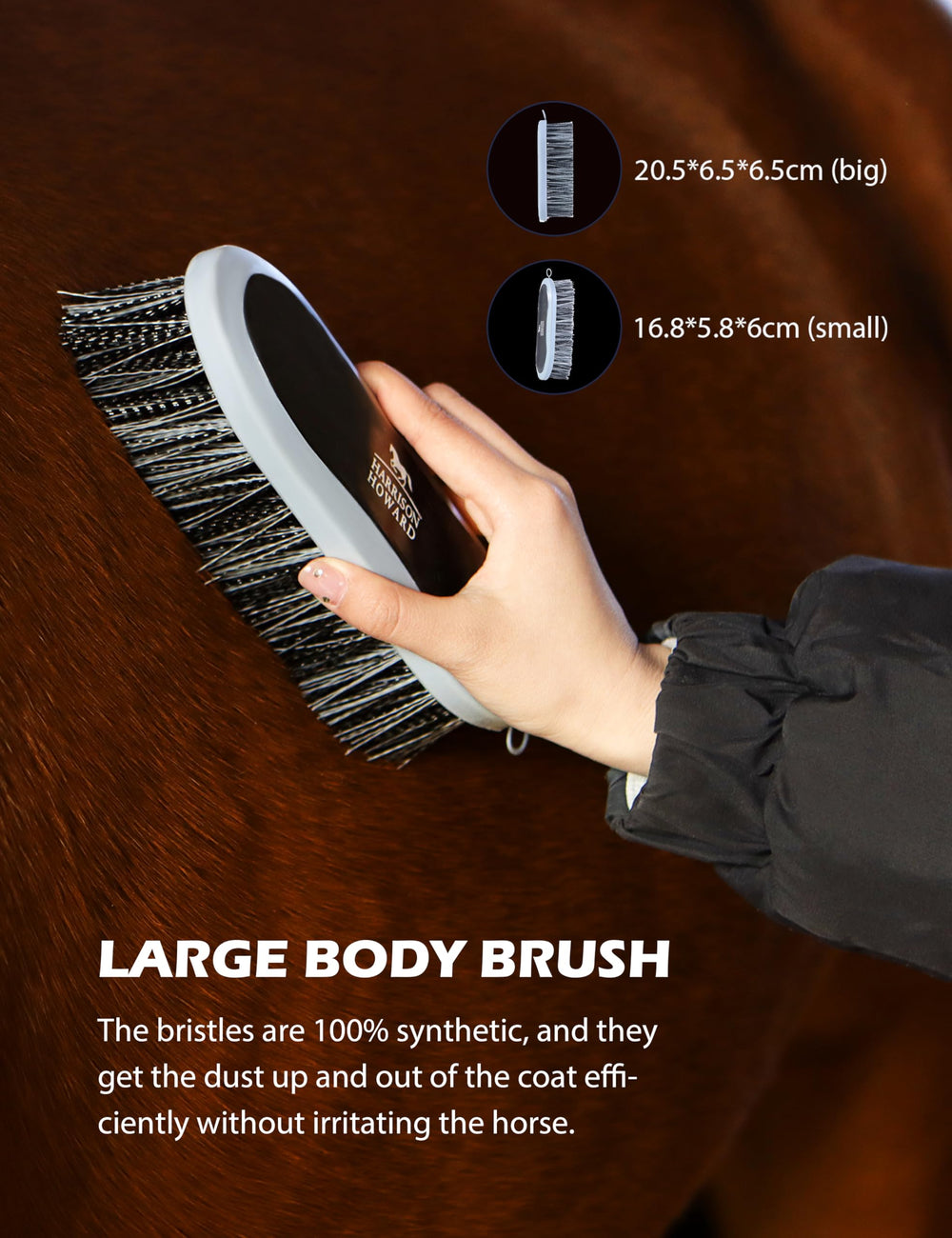 Harrison Howard soft face brush closeup for gentle cleaning of sensitive areas