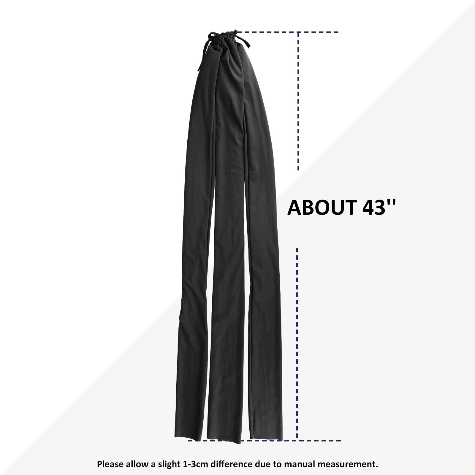 Harrison Howard tail bag easy-closure demonstrates effortless tie-off after braiding
