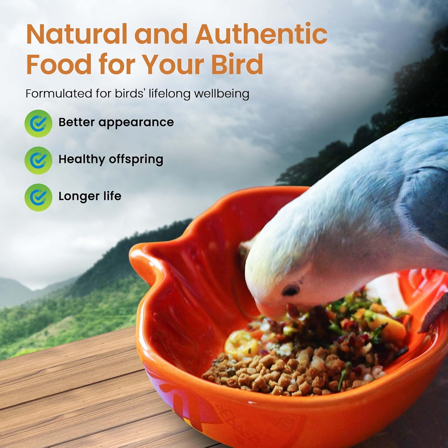 Harrison's High Potency Pepper ingredient list features organic grains and legumes.