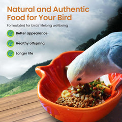 Harrison's High Potency Pepper ingredient list features organic grains and legumes.