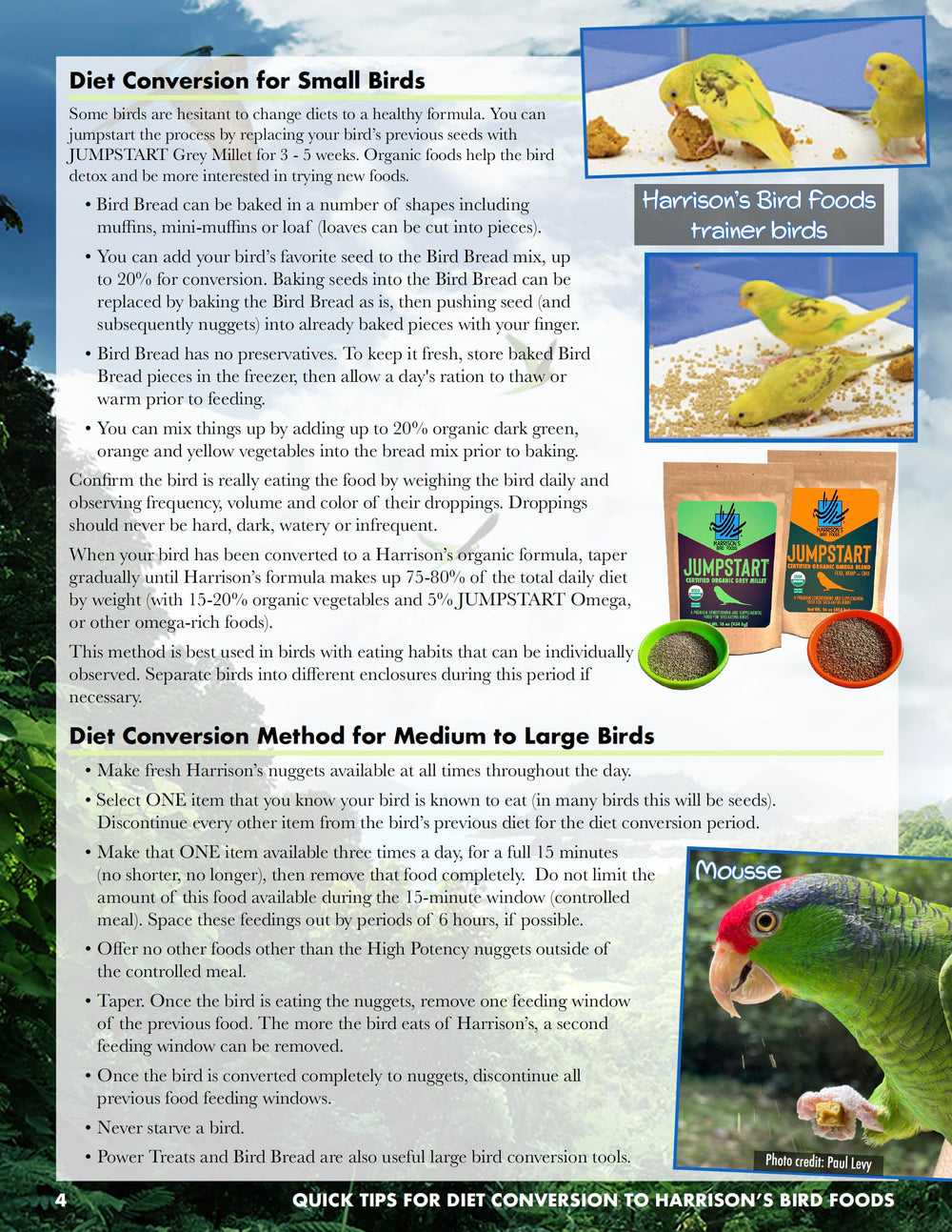 Harrison's High Potency Coarse open bag emphasizes freshness and resealability.