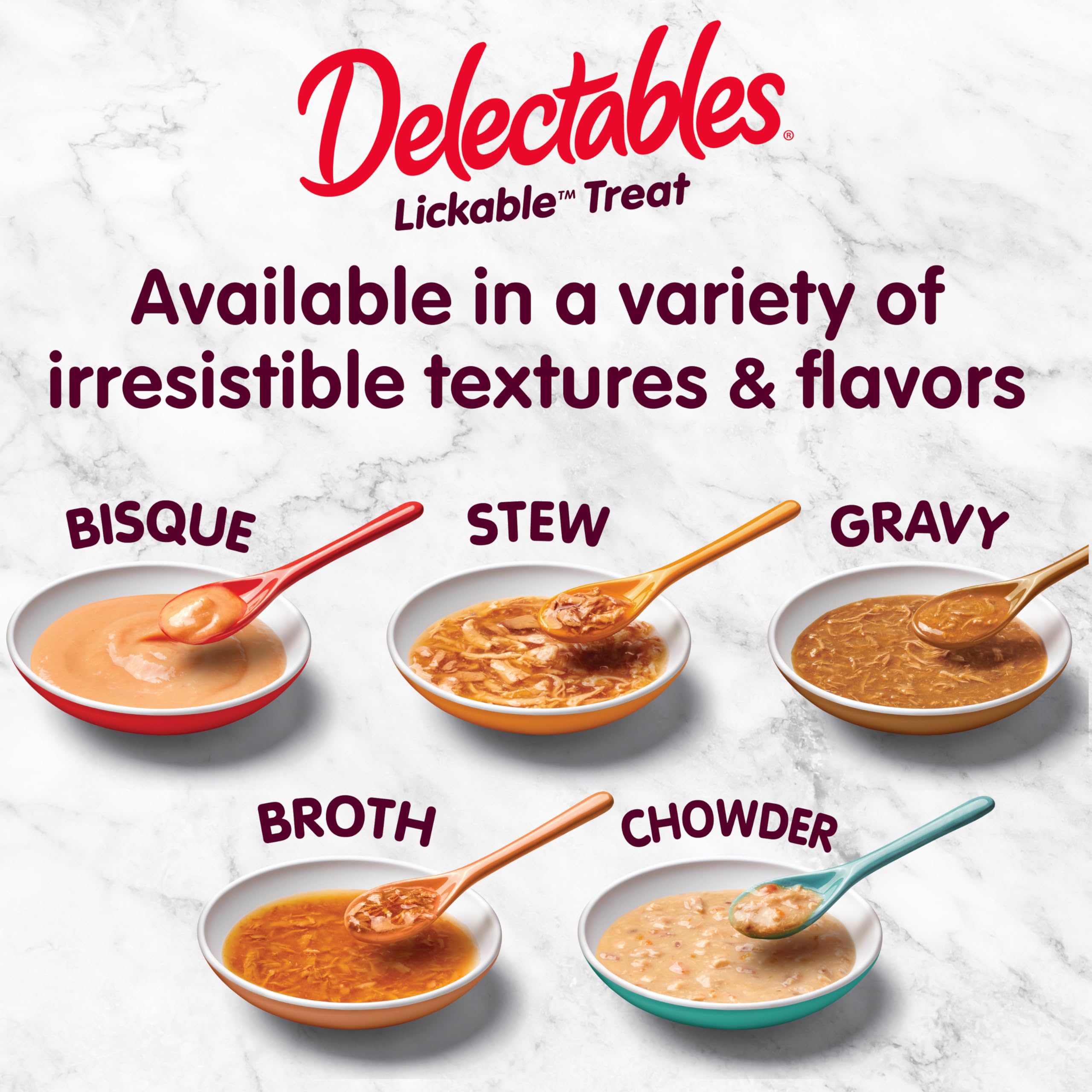Hartz Delectables Bisque topper-application shows easy meal toppers for picky eaters