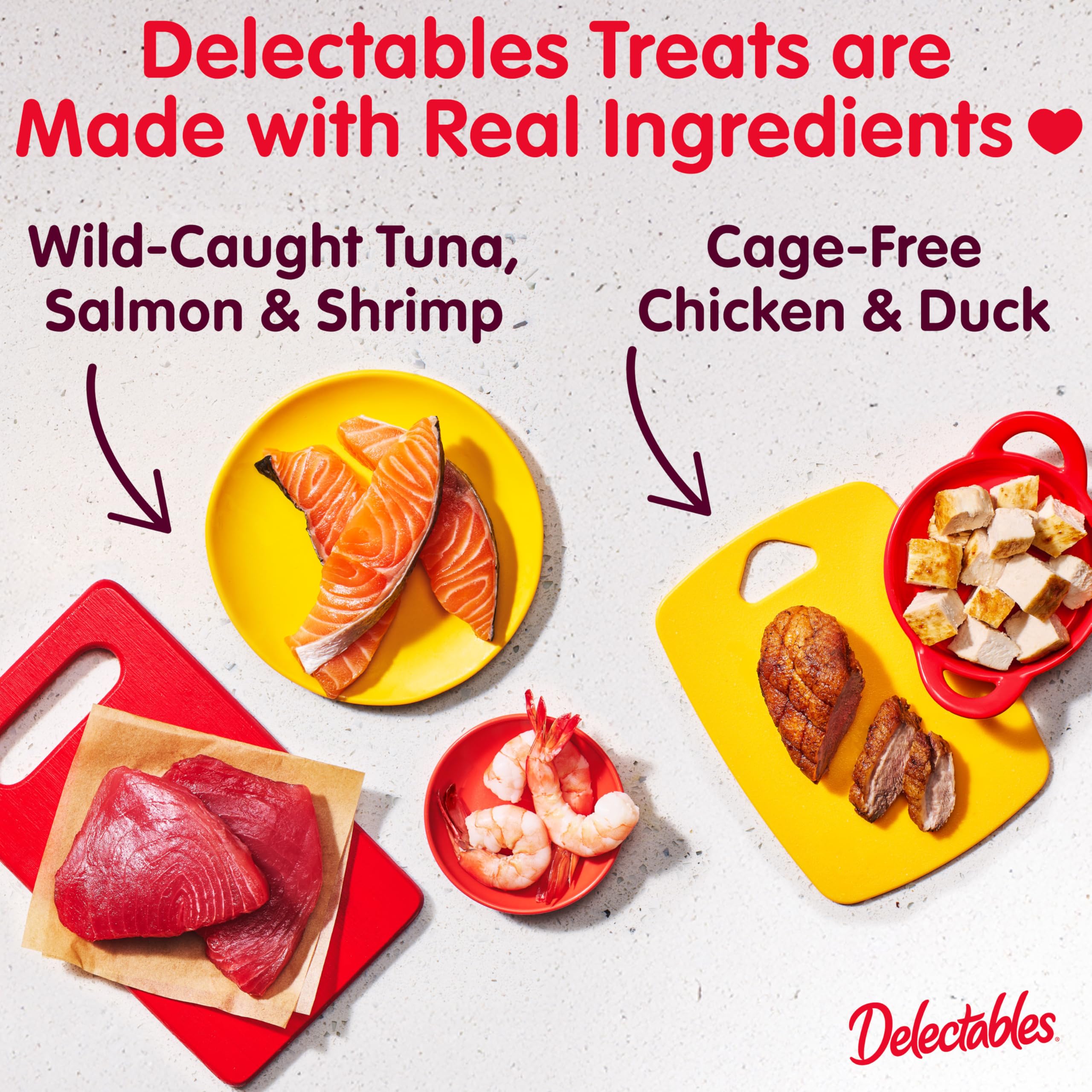 Hartz Delectables Bisque wild tuna pouch shows a seafood-forward option with hydration-friendly texture