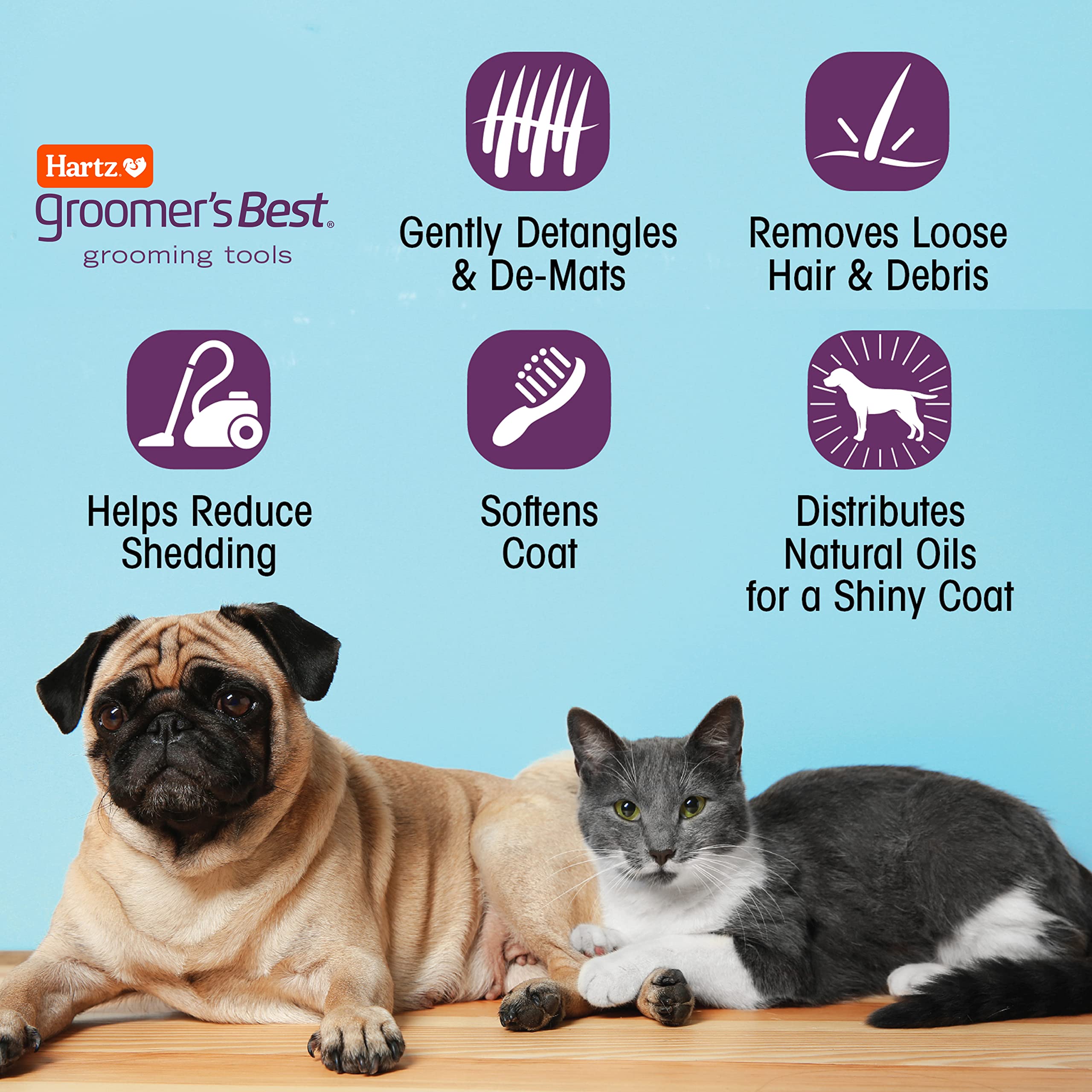 Hartz Groomers Best Bundle in-home grooming action