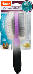Hartz Groomers Best Combo Brush reverse side dense bristles distributes oils for shine