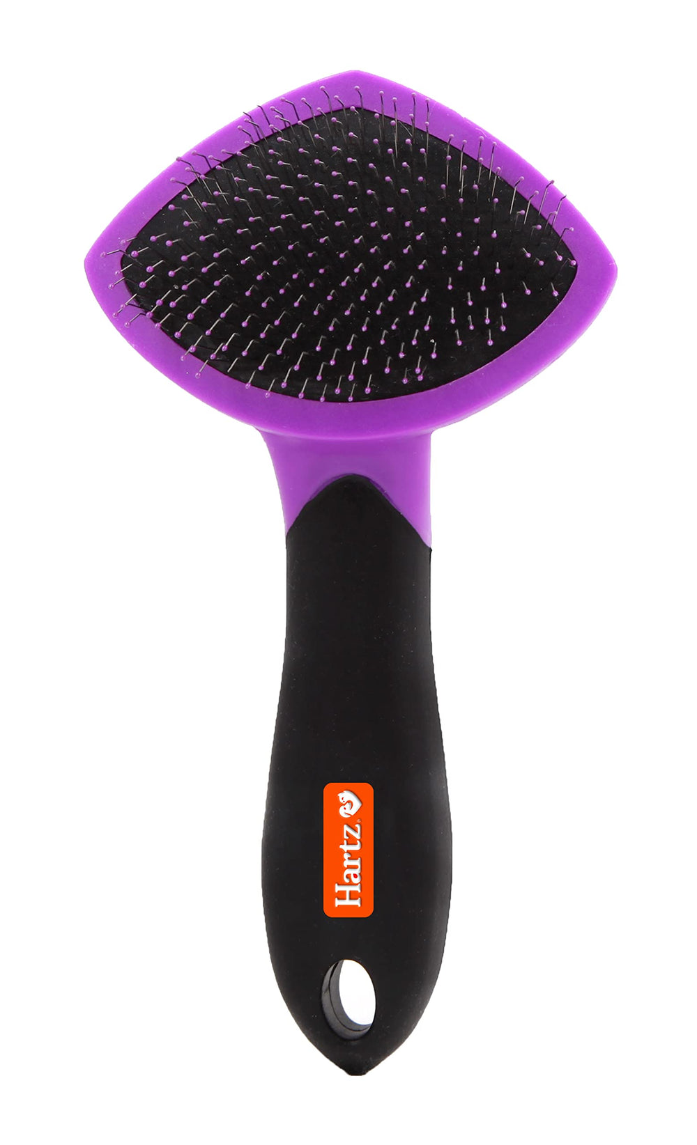 Hartz Groomer's Best Small Slicker Brush closeup showing gentle detangling