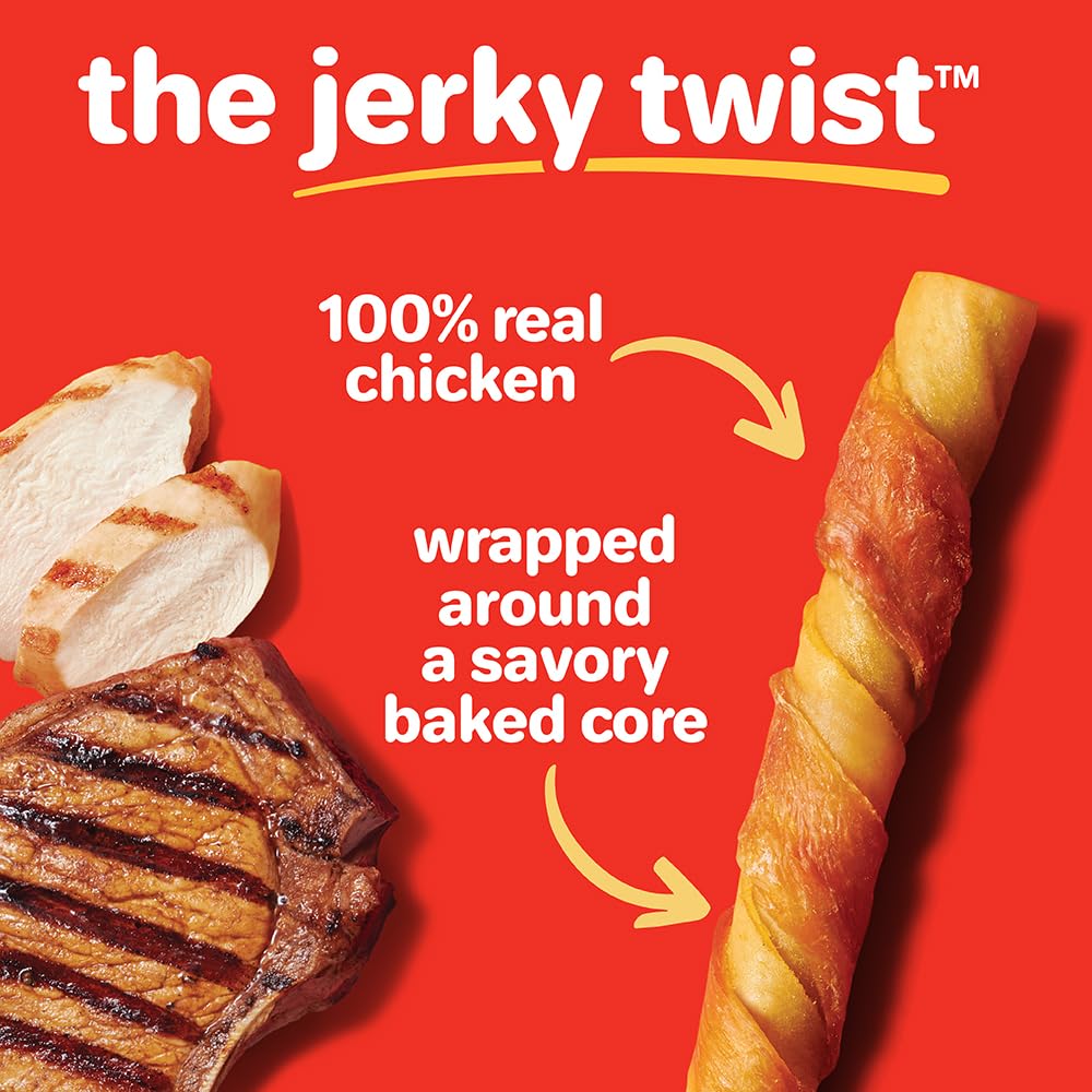 Hartz Oinkies Porkalicious Twists sin cuero crudo de res, opción más digestible