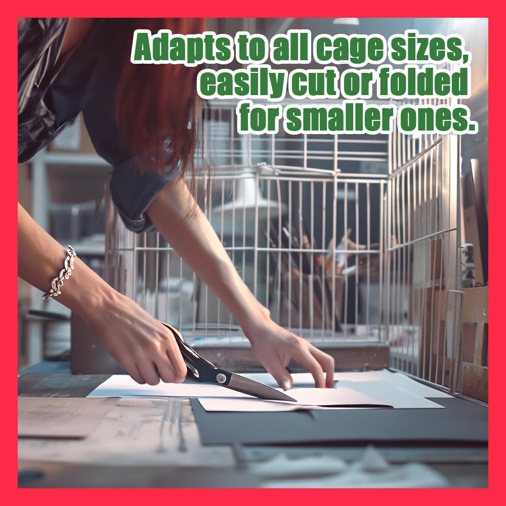 Hashi moisture-absorption sheets soaking up spills around a pet habitat.