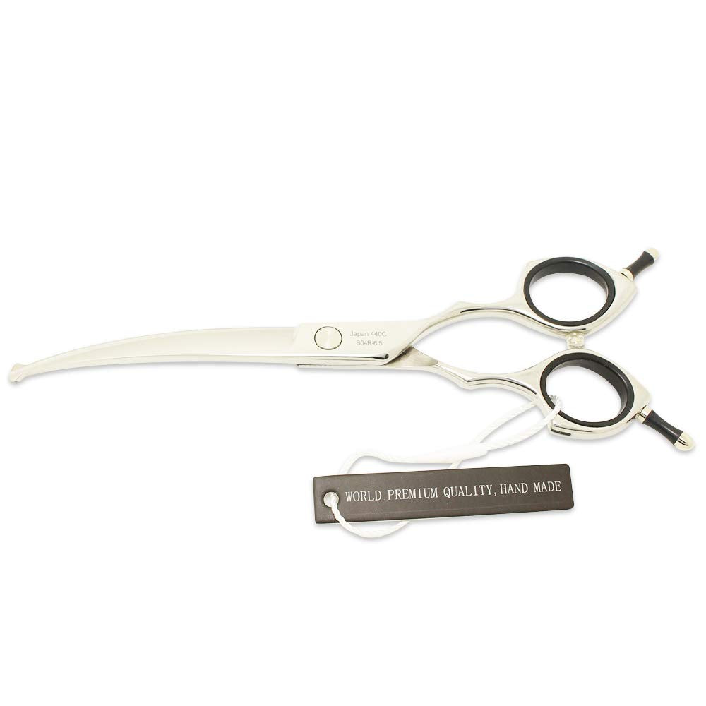 Hashimoto dog scissors symmetrical handle supports up or down grooming