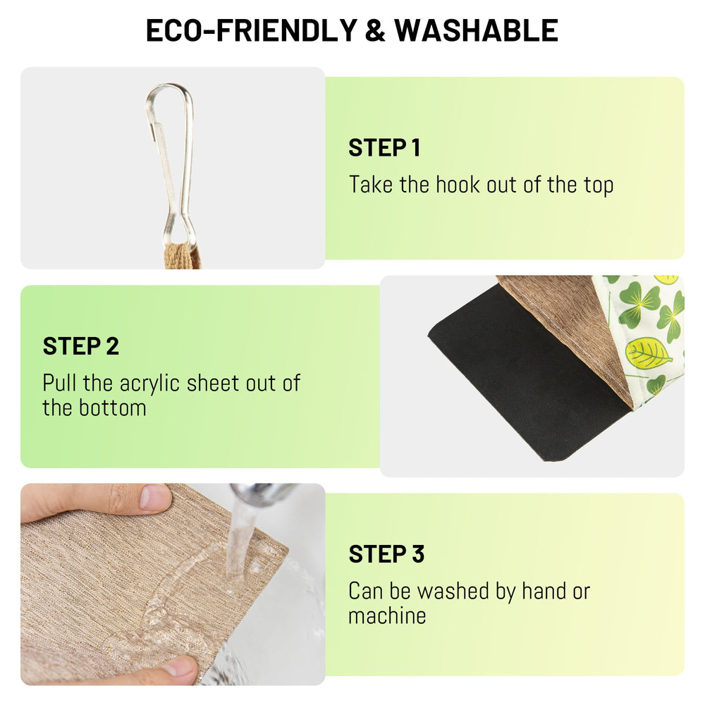 HASSLICKIT Bird Hut removable-pad highlights easy hygiene between sessions.