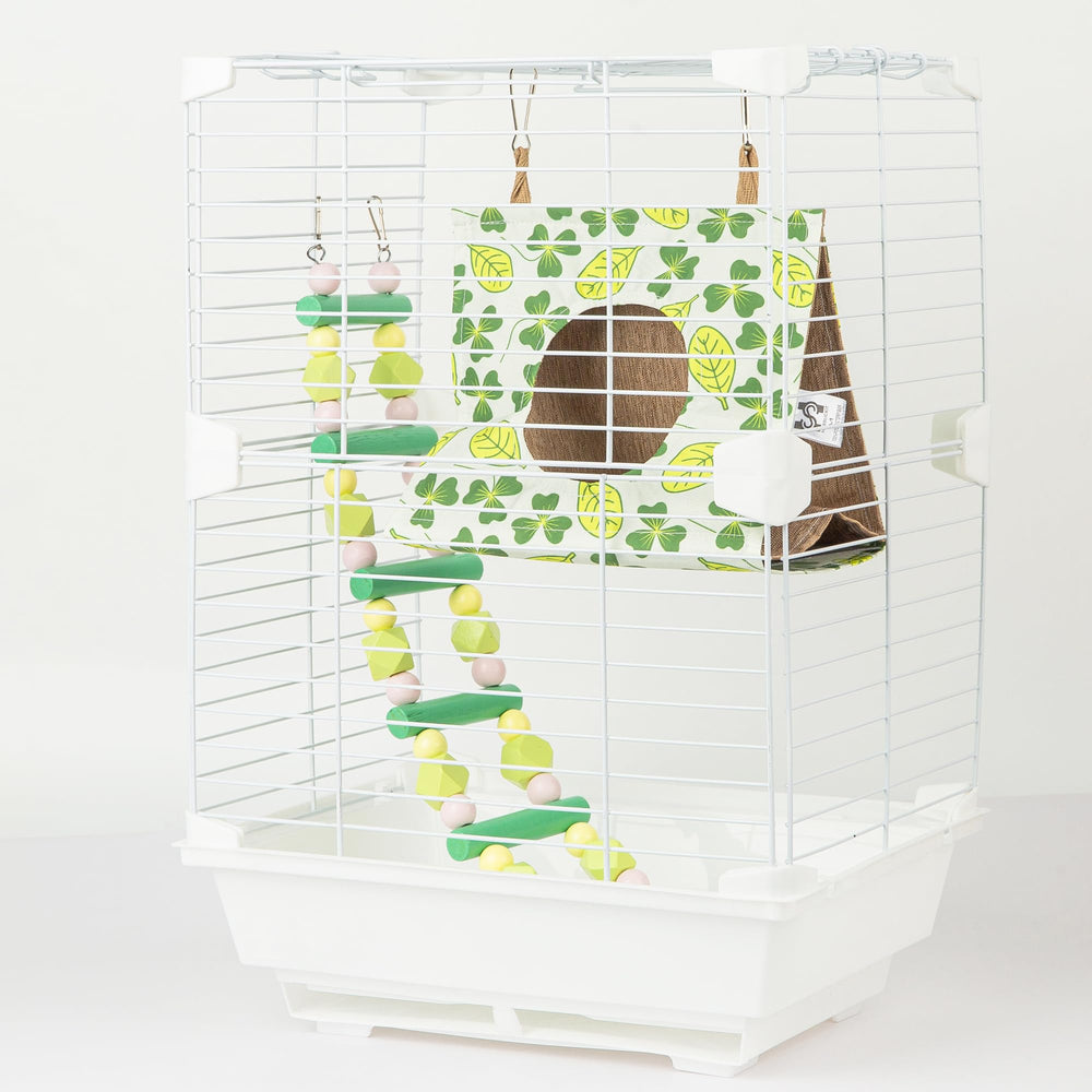 HASSLICKIT Bird Hut suitable-birds shows versatility for multiple small species.