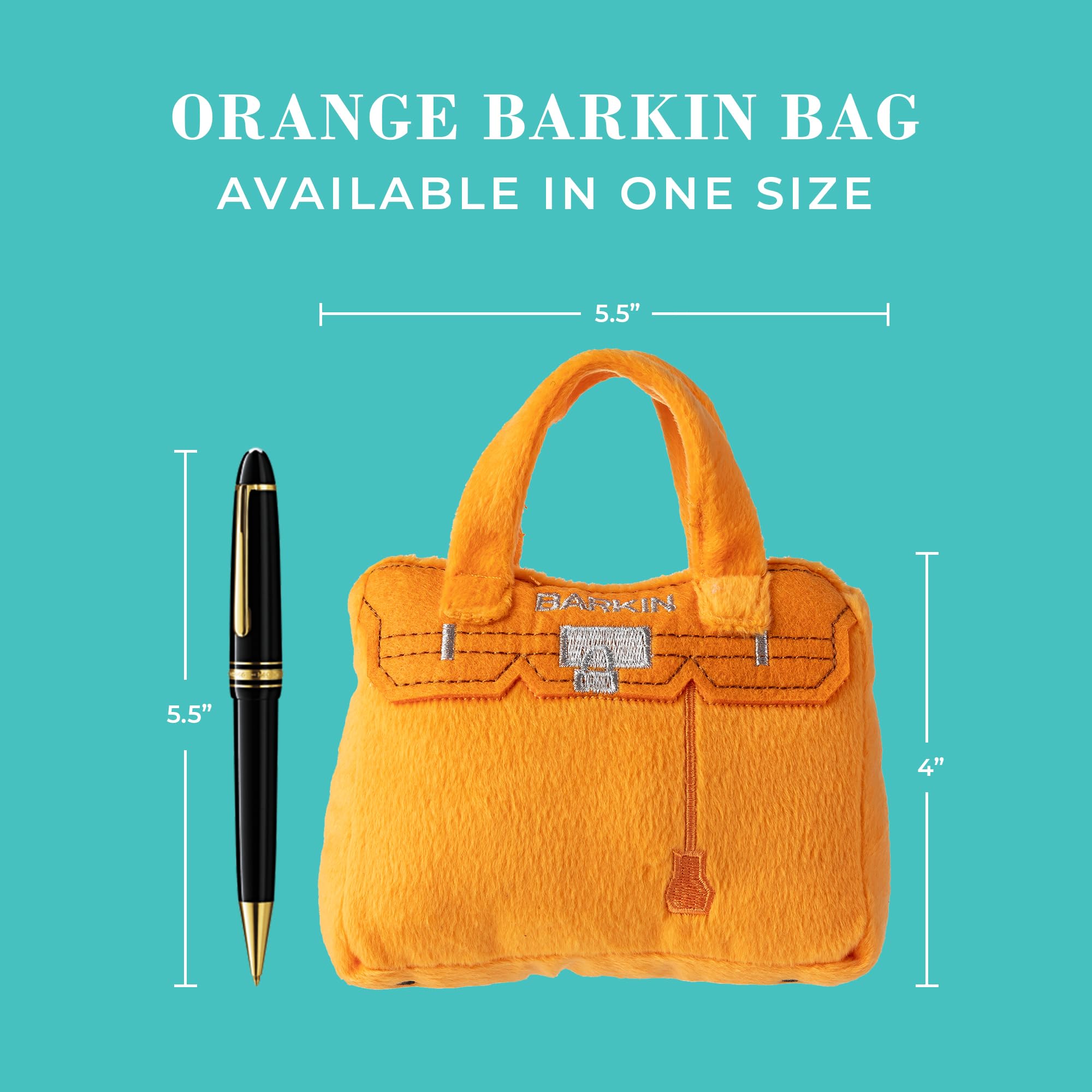 Haute Diggity Dog Barkin Bag great for fetch and tug-o-war.