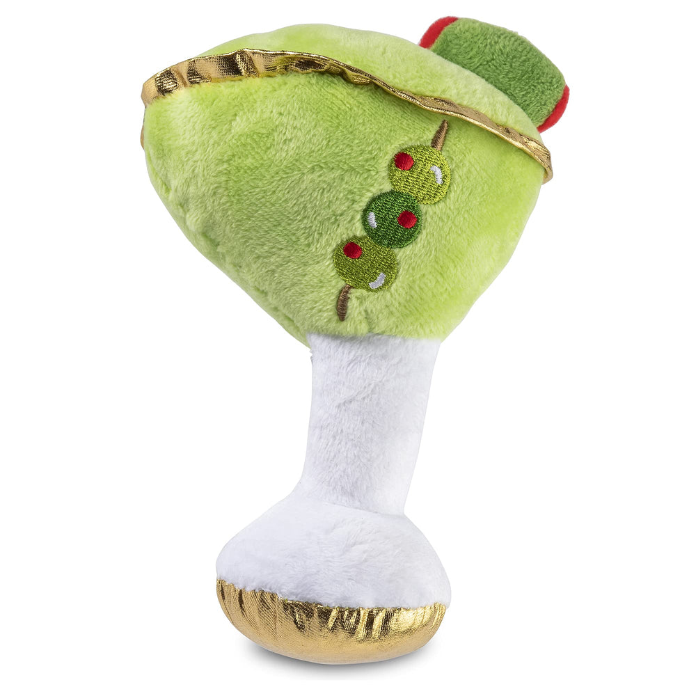 Haute Diggity Dog Dirty Muttini with gold accents adds stylish appeal for tug sessions.