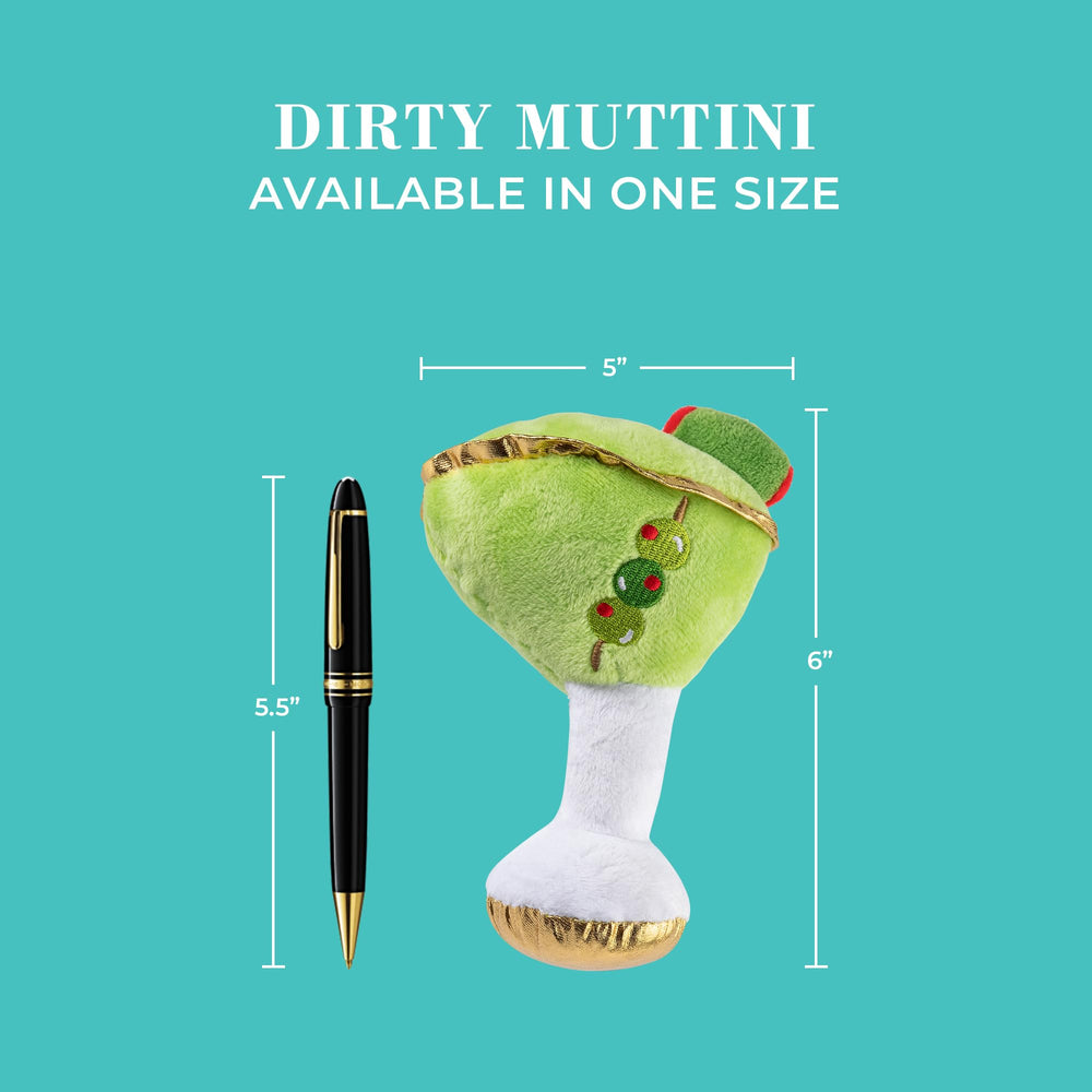 Haute Diggity Dog Dirty Muttini is machine-washable for easy care between adventures.