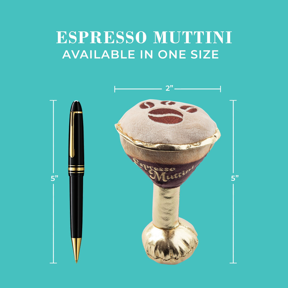 Soft plush texture of Haute Diggity Dog Espresso Muttini invites cuddles and comfort.