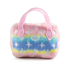 Haute Diggity Dog pink ombre Chewy Vuiton handbag front view to showcase fashion-forward fun