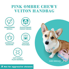 Haute Diggity Dog plush toy with squeaker inside for interactive play