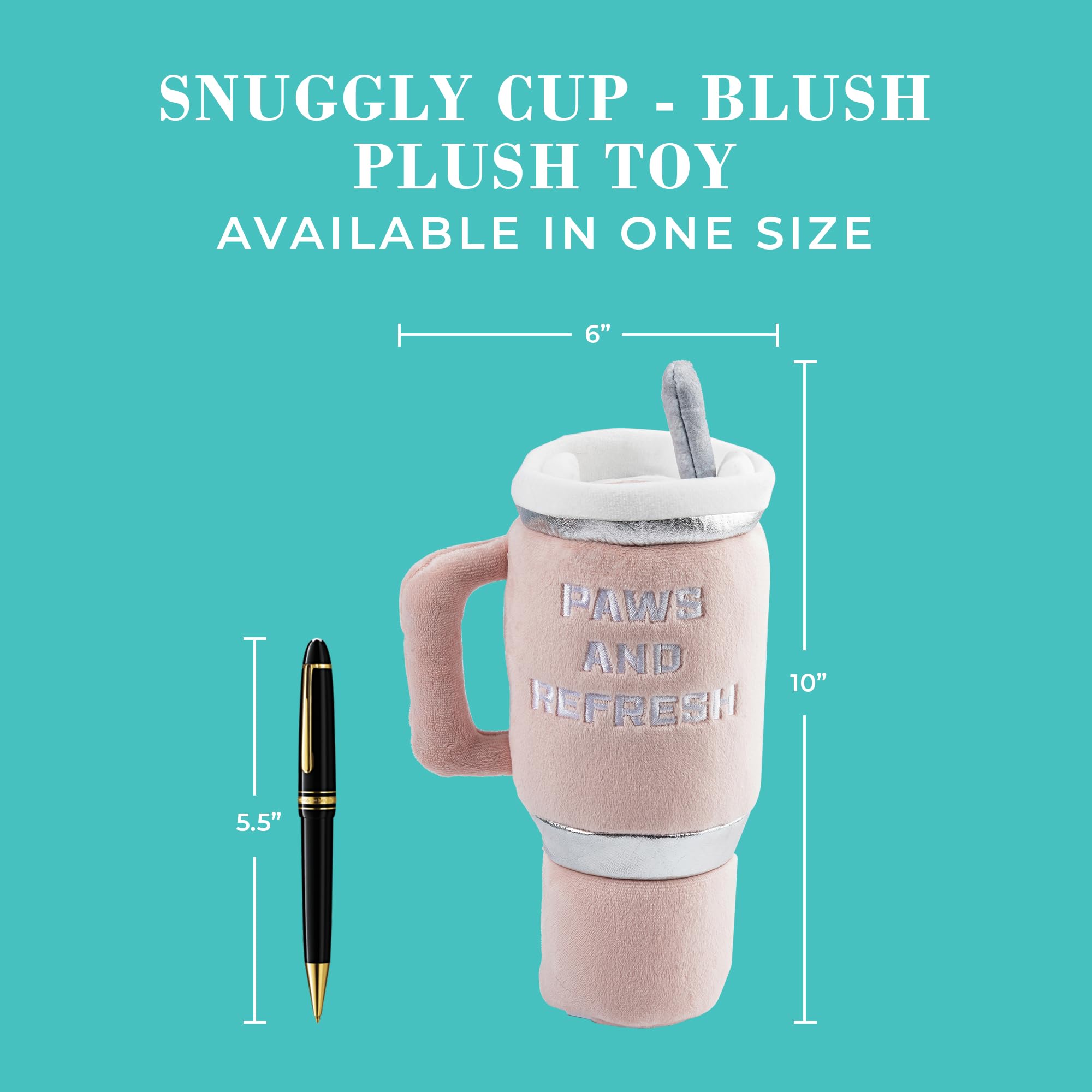 Haute Diggity Dog Snuggly Cup machine-washable design simplifies cleanup after messy play