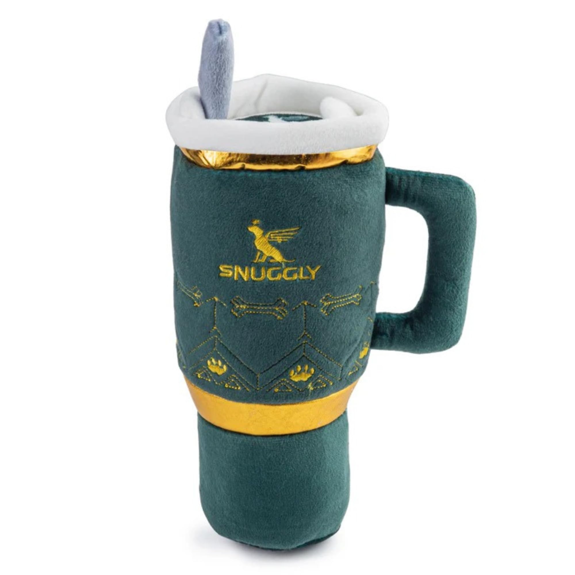 Haute Diggity Dog: taza navideña peluche para juego interactivo de tu perro