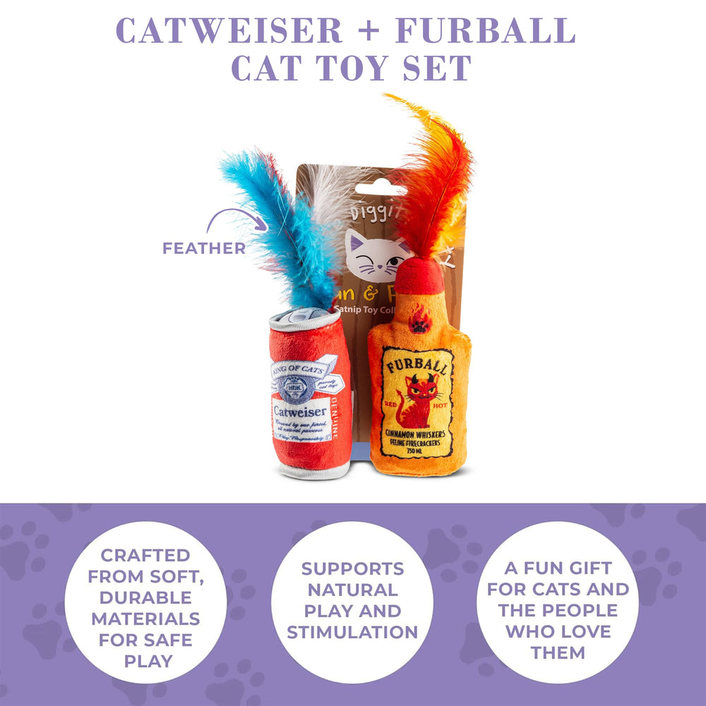 Haute Diggity Kitty Catweiser crackle sound feature sparks curiosity