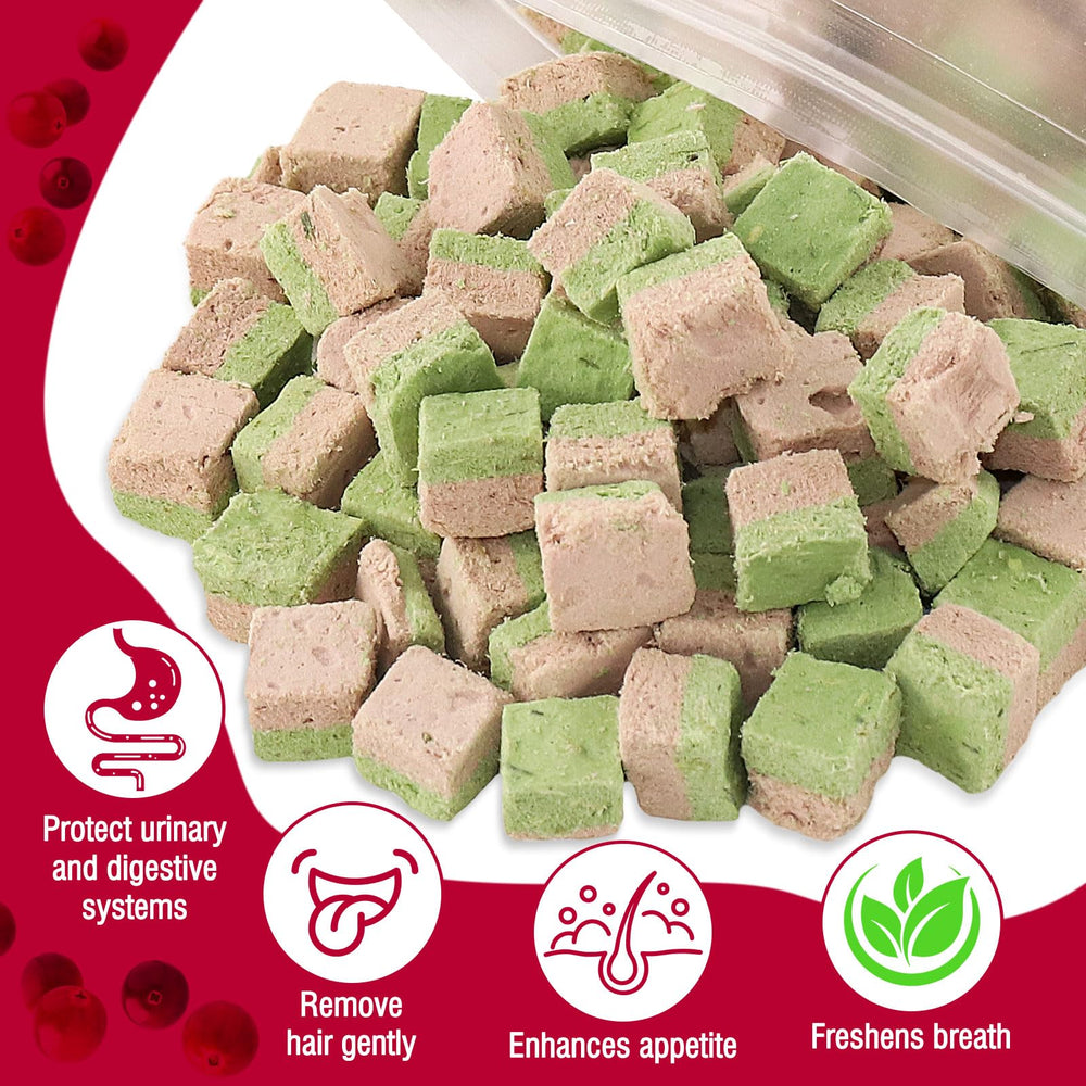 HavenJanny cranberry crunch detail highlighting PACs for urinary tract support.