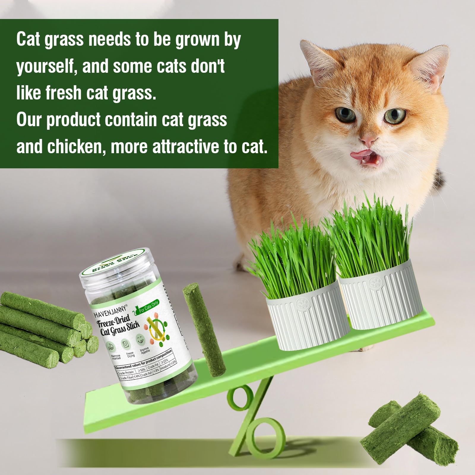 HavenJanny indoor-cat-use snack ideal for indoor cats and daily treats.