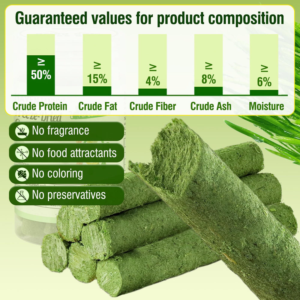 HavenJanny teeth-cleaning benefit from natural plant extracts and fiber.